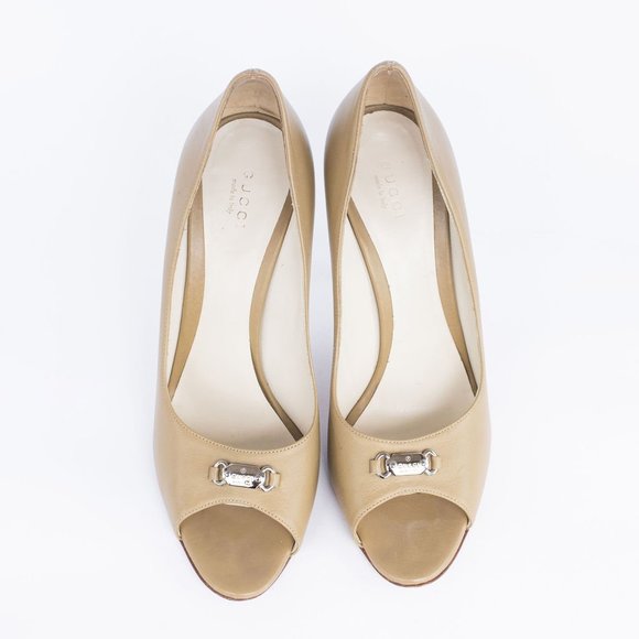 Gucci Olive Pumps- Size 40 - Picture 3 of 6